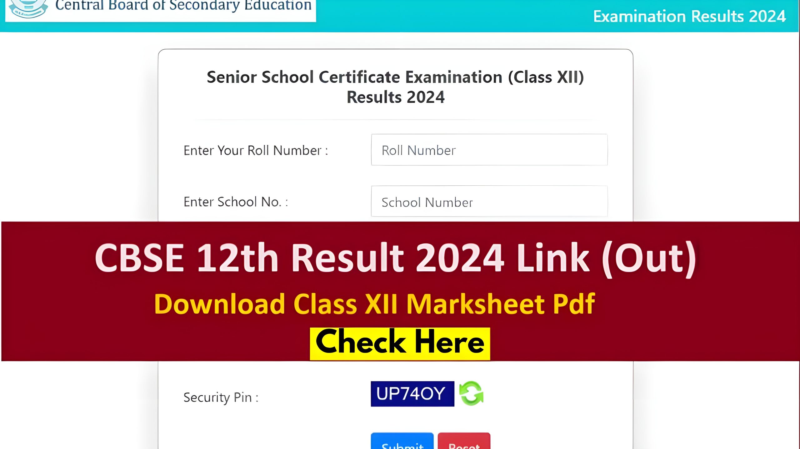 CBSE CLASS 10 AND CBSE CLASS 12 RESULTS 2024: HOW TO CHECK