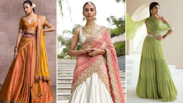 5 Best Dupatta Draping Styles For Lehengas