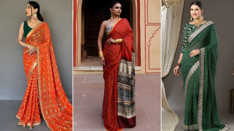 Top 5 Bandhani Saree Blouse Designs To Rock At Any Event